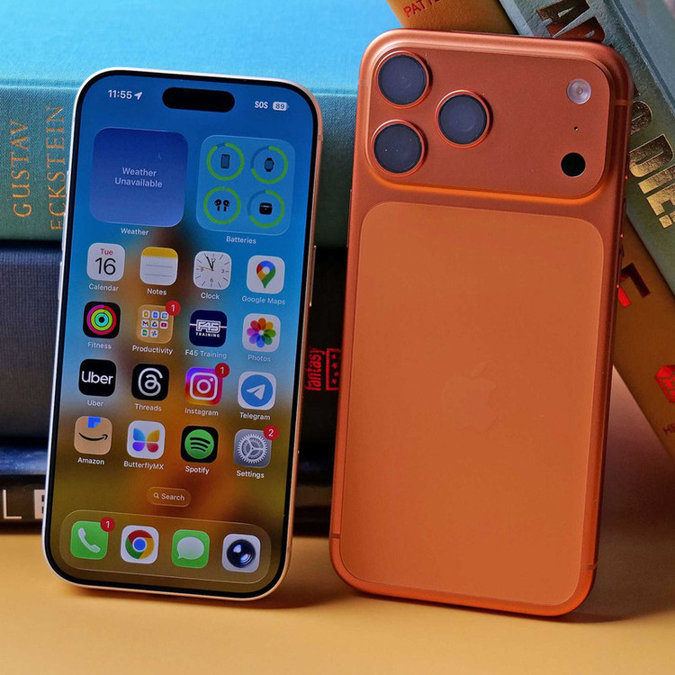 گوشی موبایل اپل مدل iPhone 17 Pro Max ZAA تک سیم کارت + eSim ظرفیت 256 گیگابایت و رم 12 گیگابایت - نات اکتیو بدون ریجستر